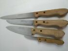 Vintage  Kitchen Knifes Concord Stainless  Acier Inoxydable (set Of 4)  Japan