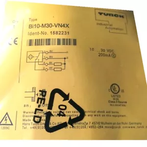 TURCK BI10-M30-VN4X 1582352 Inductive sensor NPN⊕IK - Picture 1 of 4