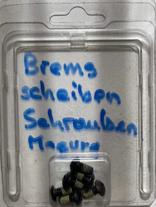 6x Original Magura Schrauben f. 6-Loch Bremsscheiben schwarz - NEU - Bild 1 von 1