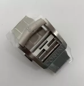 Authentic New Corum Admiral Cup 18mm Stainless Steel Deployment Buckle OEM - Picture 1 of 9
