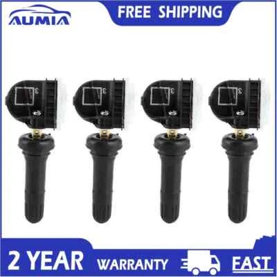 Sensor de presión de neumáticos TPMS 1862980 203683 4 PIEZAS para Ford Focus Fiesta C-Max Kuga - Imagen 1 de 4