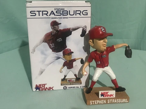Stephen Strasburg Syracuse Chiefs Bobblehead Washington Nationals SGA 6/24/17 Cover