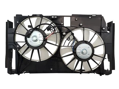 Radiator Dual Fan Assembly V6 3.5L North America fits 2009 2012 Toyota RAV4 - Image 1 of 2