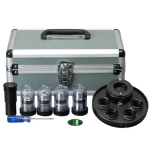 AmScope PCT Brightfield & Phase Contrast Kit for Microscopes - Picture 1 of 4