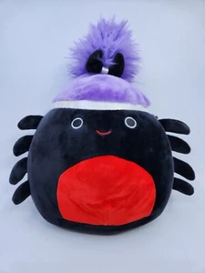Bella The Spider 9" Squishmallow Plush Halloween Hair Part of Collection - Picture 1 of 9