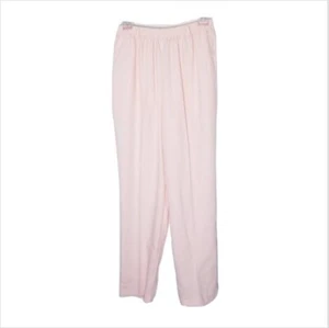 Pantalones Alfred Dunner Mujer Talla 14 Primavera Perennes Rosa Pull On NUEVO - Imagen 1 de 12