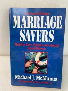 Marriage Savers by Michael J. McManus 1995 HC/DC - Picture 1 of 4