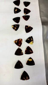 Púas de guitarra triangular Kamemoto Becco 15 piezas nueva púas - Imagen 1 de 1