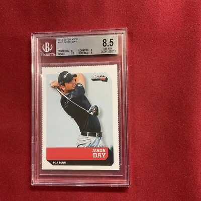 2015 Sports Illustrated SI For Kids #467 Jason Day  Rookie RC BGS 8.5 NM/MT 633 - Image 1 of 2