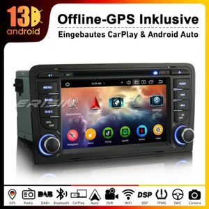 8 Kern Android 13 Navi Autoradio BT5.0 Carplay DVD GPS WIFI DAB+AUDI A3 S3 RS3 - Bild 1 von 17