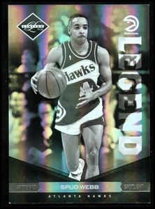 2011-12 Limited Silver Spotlight Atlanta Hawks Basketball Card #162 Spud Webb/25 - Picture 1 of 1