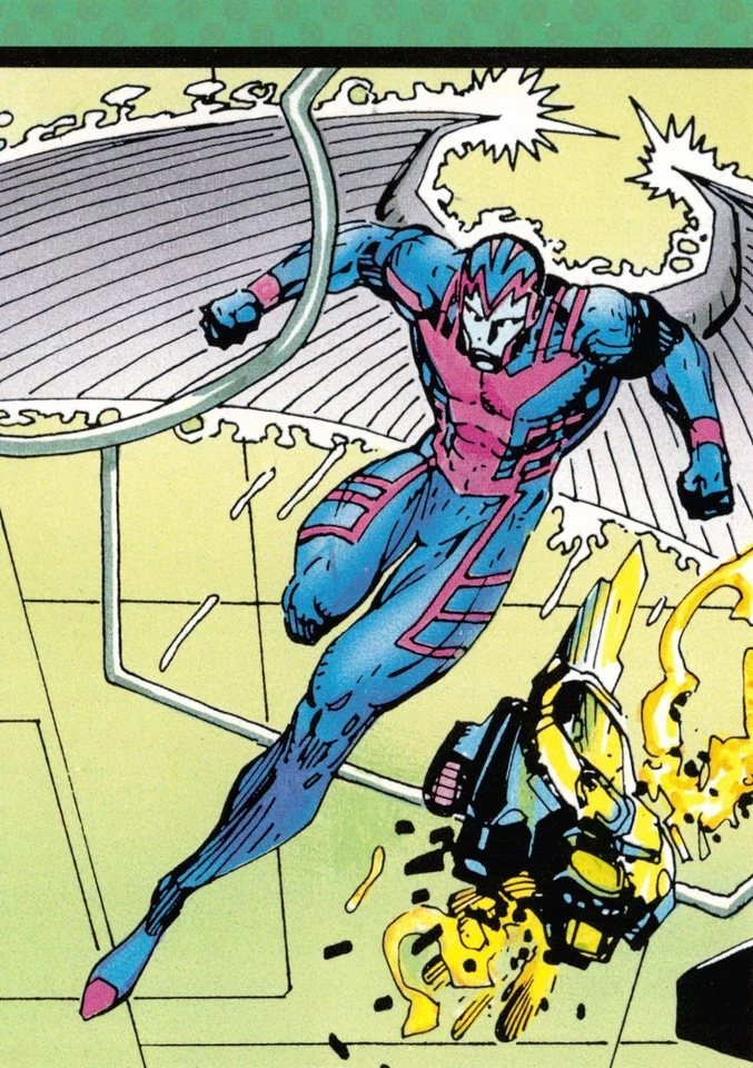 ARCHANGEL / X-Men Series 1 (Impel 1992) BASE Trading Card #92 - Image 1 of 2