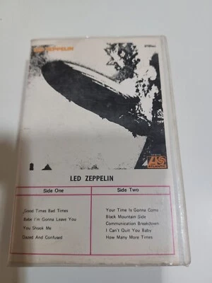 Led Zeppelin debut studio I RARE orig Cassette tape INDIA indian Clamshell - Image 1 of 4