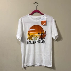 Unisex Short Sleeve Disney The Lion King Hakuna Matata T-Shirt M NEW NWT - Picture 1 of 5