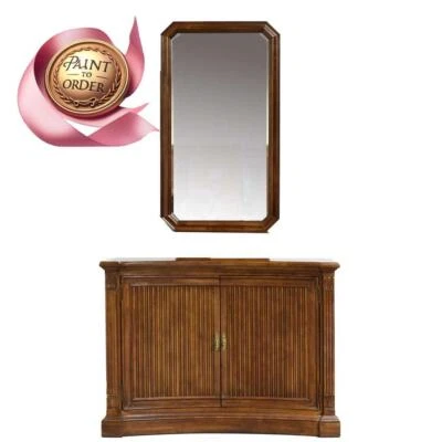 Juego de consola y espejo Mid Century colección Laureate by Dre PINTURA A PEDIDO Foto 1 de 4