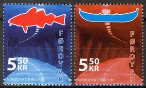 Islas Feroe 2006, Apertura del conjunto de túneles Nordoya MNH, Mi 572-73 - Imagen 1 de 1