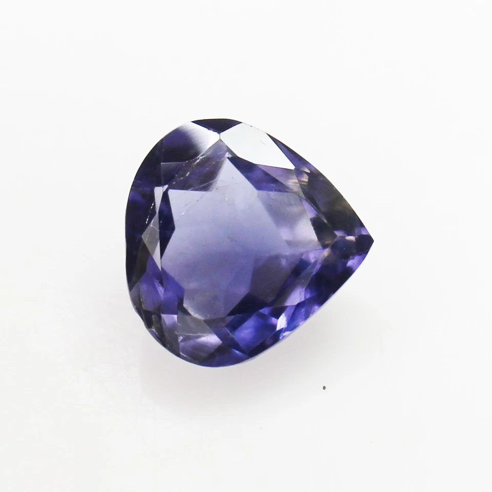 Natural Blue Iolite Piece In Heart Shape 3.65 Carats Piece 11x11x6 mm - Image 1 of 4