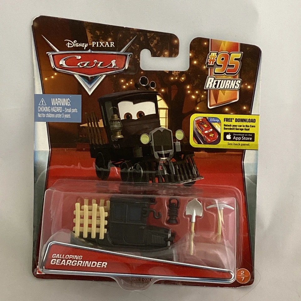Disney Pixar Cars Galoping Geargrinder #95 Devoluciones 1:55 Foto 1 de 3