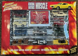 Johnny Lightning 2005 General Motors Muscle 10 Car Box Set FACTORY ERROR - Picture 1 of 7