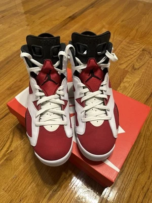Nike Air Jordan 6 Retro Men's Size 11 Carmine 2021, CT8529-106 - Image 1 of 4
