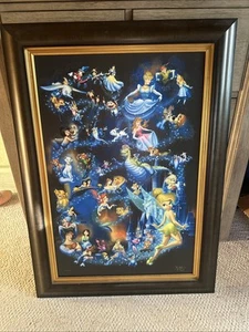 A Celebration of Character Disney Giclee with Certificate of Authenticity - Picture 1 of 4