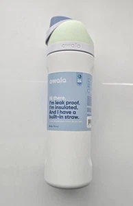 Owala - Water Bottle - Insulated - Built-in-Straw - 24oz - Iced Breeze - Picture 1 of 2