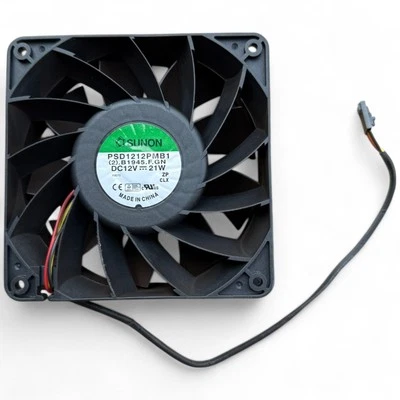 SUNON PSD1212PMB1 B1945.F.GN 12V 21W High Wind Volume 3Wire Cooling Fan 120*38mm - Image 1 of 4
