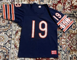 Vintage 80s Rawlings GSH Chicago Bears Jersey #19 USA size ADULT MEDIUM M - Bild 1 von 9