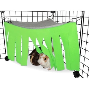 Guinea Pig House Soft Bed for Small Pet Hamster Hideout Hammock Cage Accessories - Picture 1 of 16