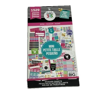 Create 365 Planner Sticker Sheet Pad Mom 1529 Pieces Happy Planner New - Picture 1 of 5