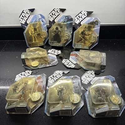 STAR WARS 30TH ANNIVERSARY MQUARRIE 3.75” FIGURE BUNDLE JOB LOT 8X BNIB (READ - Image 1 of 4