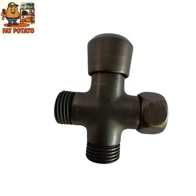 Desviador de ducha de latón emergente Speakman - Bronce frotado con aceite | 2 vías | Latón macizo Foto 1 de 4