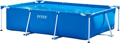 Intex quadratischer Rahmen Pool -Aufstellpool - 300 x 200 x 75 cm, Blau - Bild 1 von 4