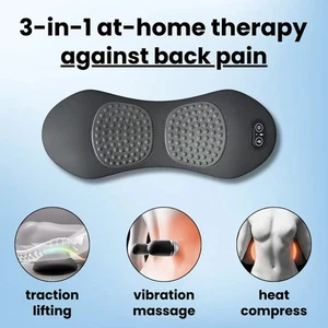 Soothe: Original Therava 3 in 1 back massager, Waist pillow, gray, brand new - Picture 1 of 5