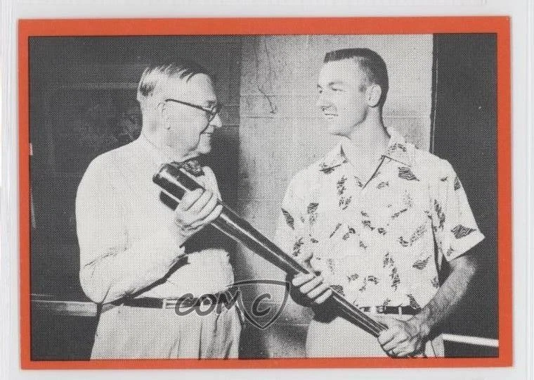 1983 Homeplate The Story Red Back Border Al Kaline George Stark #12 HOF - Image 1 of 2