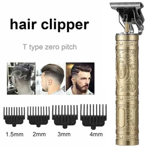 Professional Hair Clippers Trimmer Cutting Beard Cordless Barber Shaving Machine - Picture 1 of 19