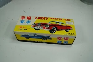 China TIN TOY FRICTION TOY LUCKY  SPORTSCAR  Mf -753    Tin Toy nice`60tes  - Picture 1 of 6