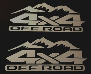 4x4 Decal Sticker Off Road For Dodge Ram 1500 2500 Dakota Truck Bed Set Vinyl