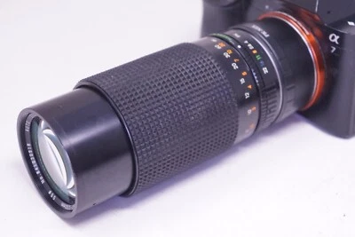 SONY E MOUNT ADAPTED 80-200MM F/4 Sears ZOOM LENS ALL A7 NEX,A6000 - Image 1 of 4