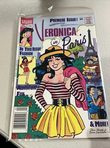 Verónica en París #1 abril 1989 primera portada de Archie por Dan Parent - Imagen 1 de 1