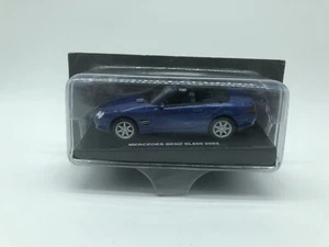 MODELLAUTO MERCEDES BENZ SL600 CABRIOLET 2003 BLAU - KIOSK - MASSSTAB 1:43 - Bild 1 von 2