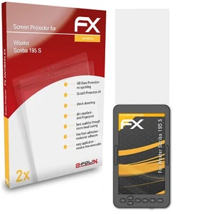 atFoliX 2x Film Protection d'écran pour Woxter Scriba 195 S mat&antichoc - Photo 1/8