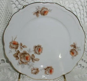 Platos de pan Mitterteich Noruega rosa Alemania 6-3/4" excelente estado - Imagen 1 de 3