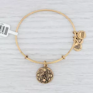 Neu ALEX AND ANI Willow Blume Armreif Bettelarmband Rafaelian Gold Erweiterbar - Bild 1 von 5