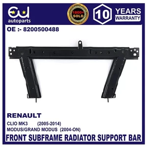 FRONT SUBFRAME RADIATOR SUPPORT ENGINE PANEL BAR FOR RENAULT CLIO MK3 05-14 - Picture 1 of 8