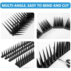 10/20M Bird Spike For Pigeon Deterrent Fence Wall Window Ledge Cat Anti Climb UK - Picture 1 of 22
