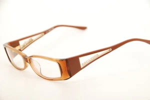 Lunettes authentiques Jean Paul Gaultier neuves VJP 530 6DD marron 52 mm lunettes RX - Photo 1/7