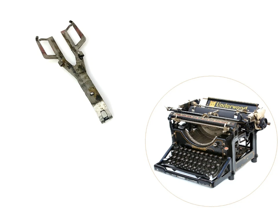 Ленточный вибратор для Underwood Nos. Пишущая машинка 2 3 4 5 оригинальная антикварная деталь винтаж - Изображение 1 из 1