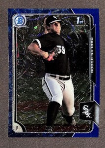 2015 Bowman Chrome Prospects Blue Wave Refractor #BCP150 Carlos Rodon