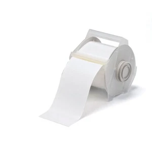 Brady B-595 Adhesive Vinyl Label Tape for GlobalMark Printer - 2.25", White - Picture 1 of 1